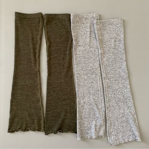 Levdance ballet flare leg warmers